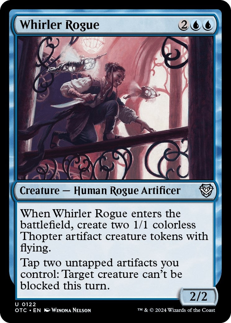 Image for Whirler Rogue (122) (Commander: Outlaws of Thunder Junction) - Magic: The Gathering