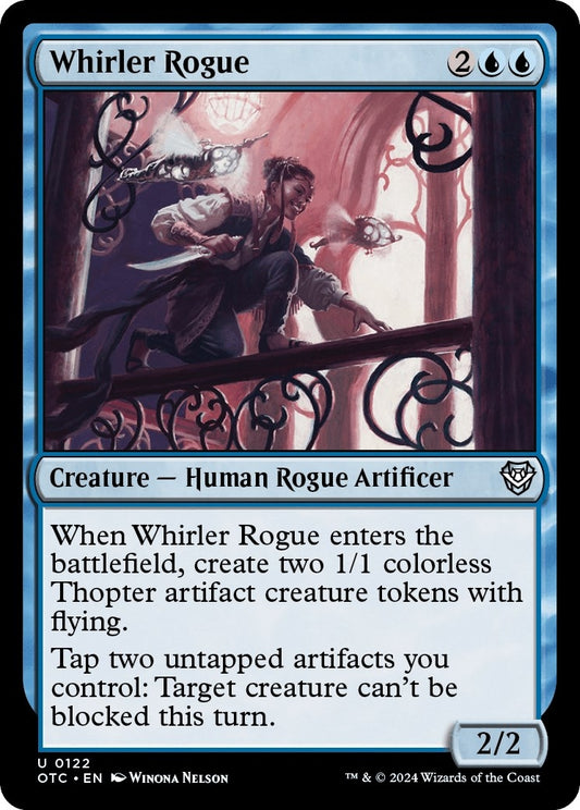 Image for Whirler Rogue (122) (Commander: Outlaws of Thunder Junction) - Magic: The Gathering