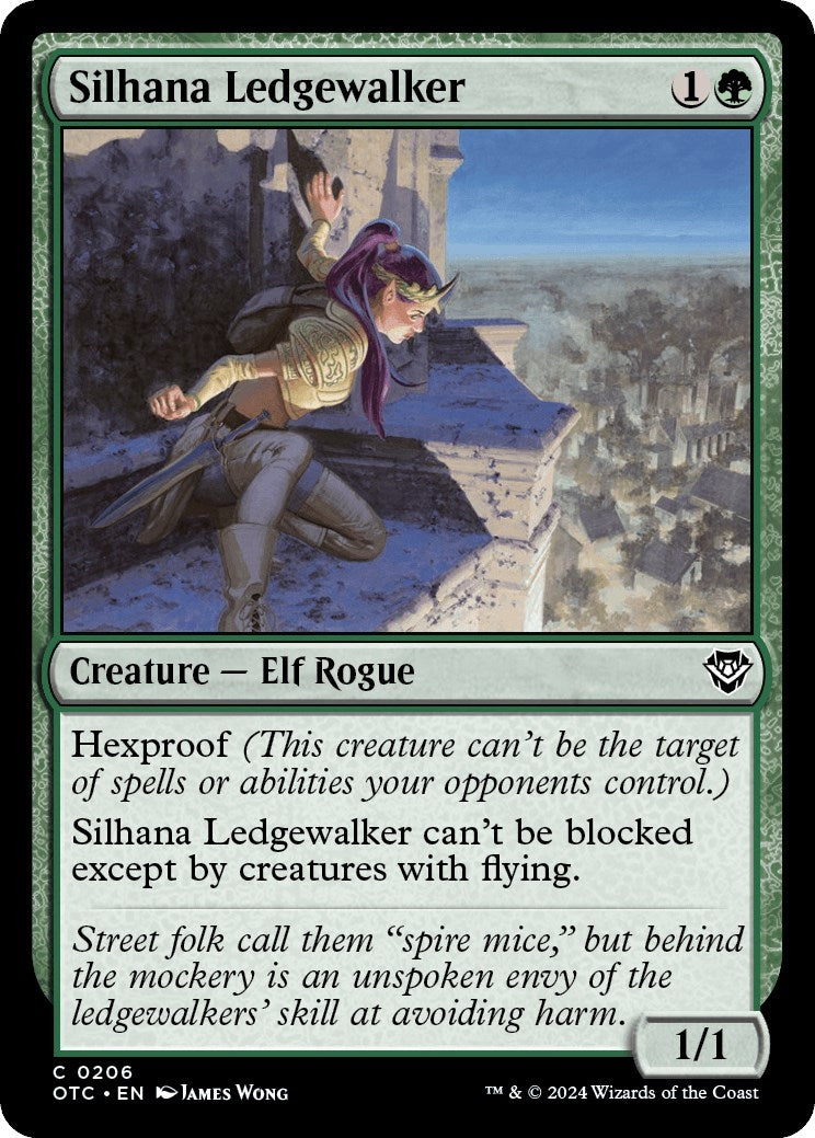 Image for Silhana Ledgewalker (206) (Commander: Outlaws of Thunder Junction) - Magic: The Gathering