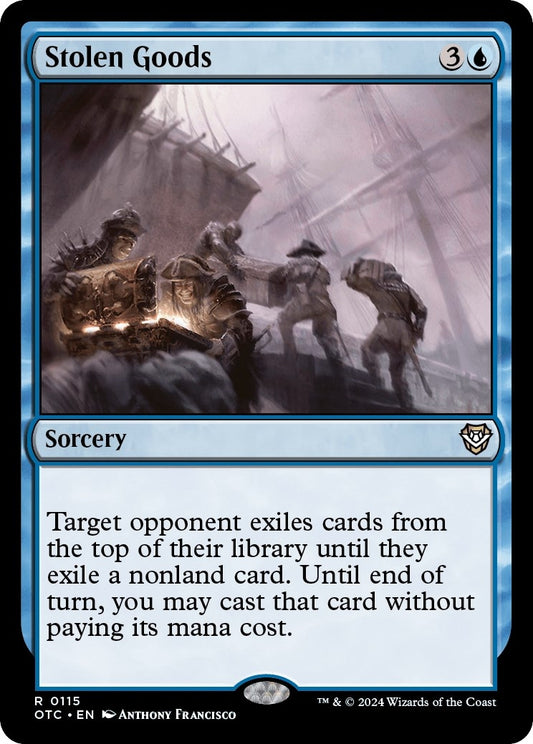 Image for Stolen Goods (115) (Commander: Outlaws of Thunder Junction) - Magic: The Gathering