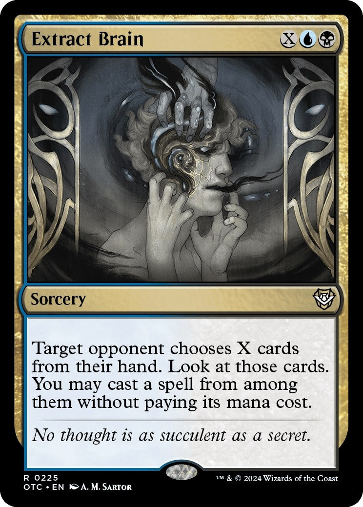 Image for Extract Brain (225) (Commander: Outlaws of Thunder Junction) - Magic: The Gathering