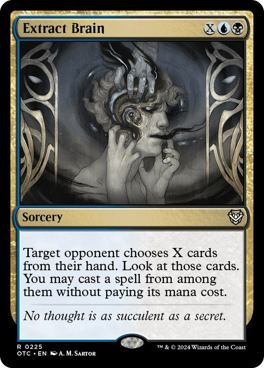 Image for Extract Brain (225) (Commander: Outlaws of Thunder Junction) - Magic: The Gathering