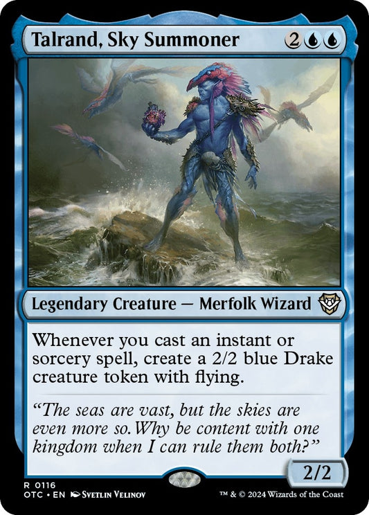 Image for Talrand, Sky Summoner (116) (Commander: Outlaws of Thunder Junction) - Magic: The Gathering