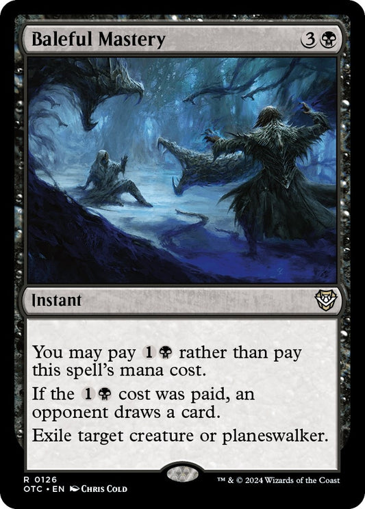 Image for Baleful Mastery (126) (Commander: Outlaws of Thunder Junction) - Magic: The Gathering
