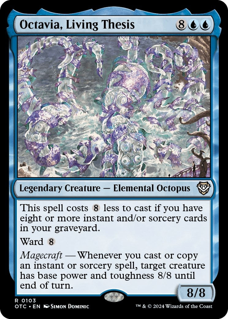Image for Octavia, Living Thesis (103) (Commander: Outlaws of Thunder Junction) - Magic: The Gathering