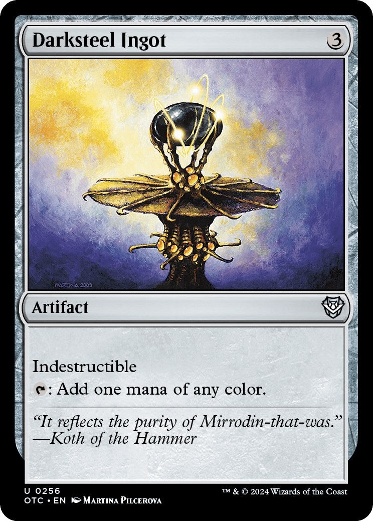 Image for Darksteel Ingot (256) (Commander: Outlaws of Thunder Junction) - Magic: The Gathering