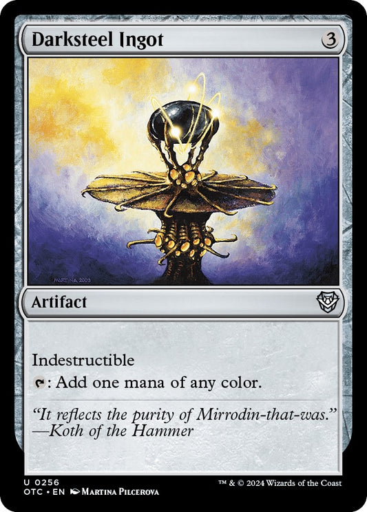 Image for Darksteel Ingot (256) (Commander: Outlaws of Thunder Junction) - Magic: The Gathering