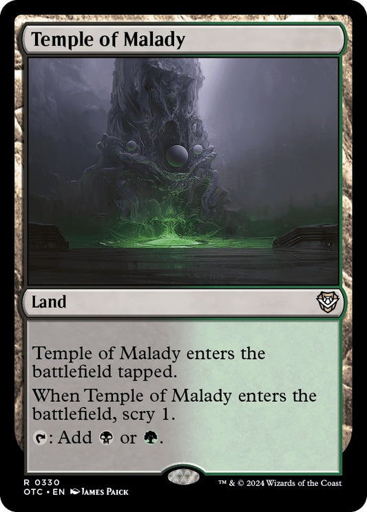 Image for Temple of Malady (330) (Commander: Outlaws of Thunder Junction) - Magic: The Gathering