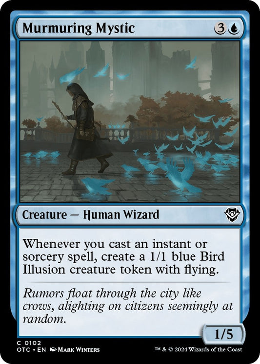 Image for Murmuring Mystic (102) (Commander: Outlaws of Thunder Junction) - Magic: The Gathering