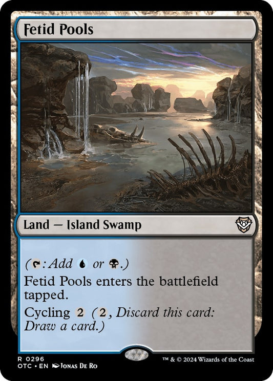 Image for Fetid Pools (296) (Commander: Outlaws of Thunder Junction) - Magic: The Gathering