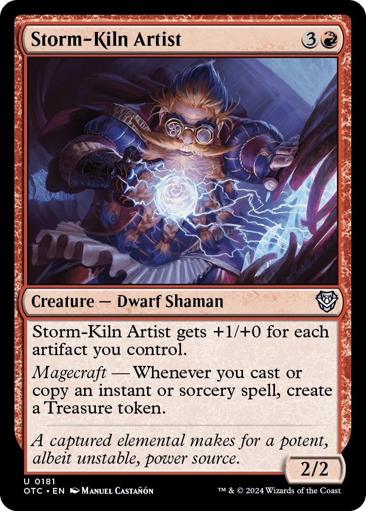 Image for Storm-Kiln Artist (181) (Commander: Outlaws of Thunder Junction) - Magic: The Gathering