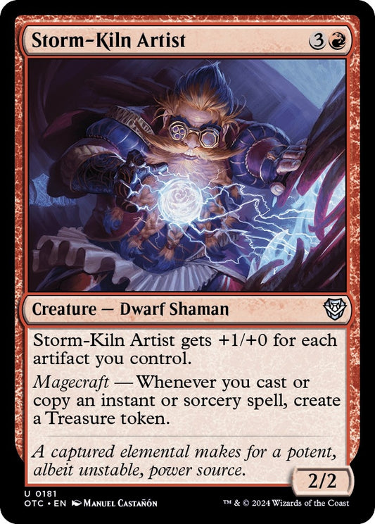 Image for Storm-Kiln Artist (181) (Commander: Outlaws of Thunder Junction) - Magic: The Gathering
