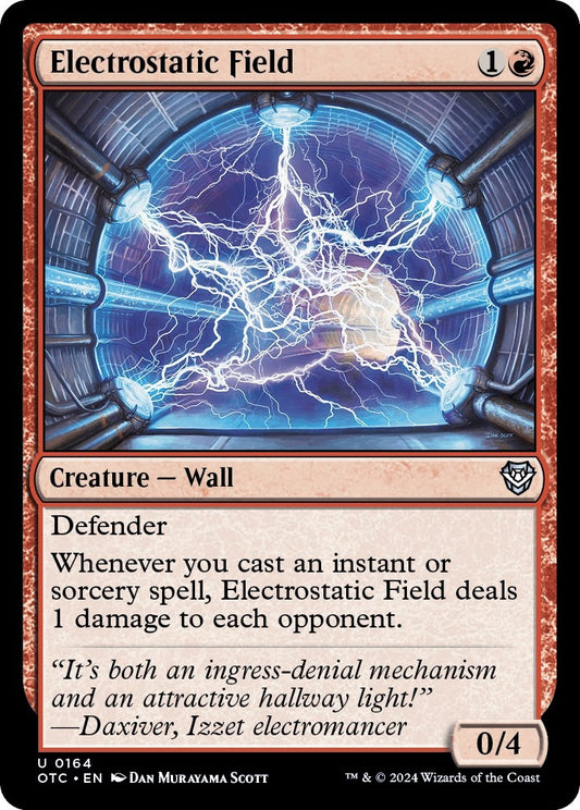 Image for Electrostatic Field (164) (Commander: Outlaws of Thunder Junction) - Magic: The Gathering