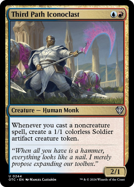 Image for Third Path Iconoclast (244) (Commander: Outlaws of Thunder Junction) - Magic: The Gathering