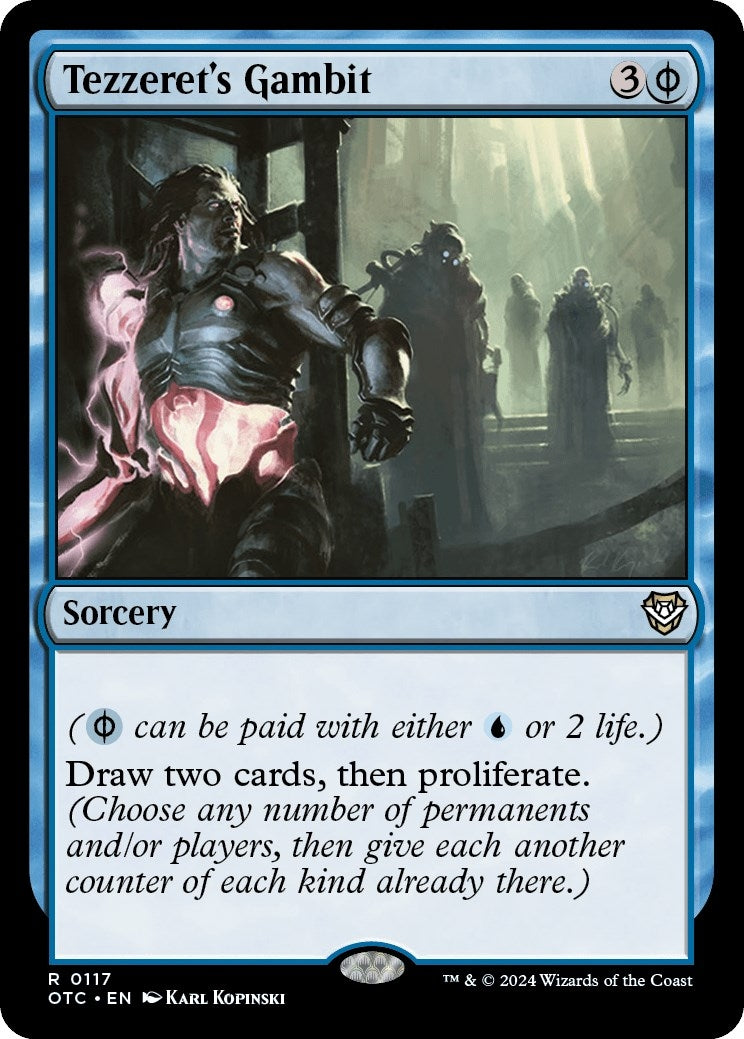 Image for Tezzeret's Gambit (117) (Commander: Outlaws of Thunder Junction) - Magic: The Gathering
