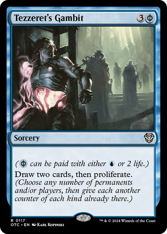 Image for Tezzeret's Gambit (117) (Commander: Outlaws of Thunder Junction) - Magic: The Gathering