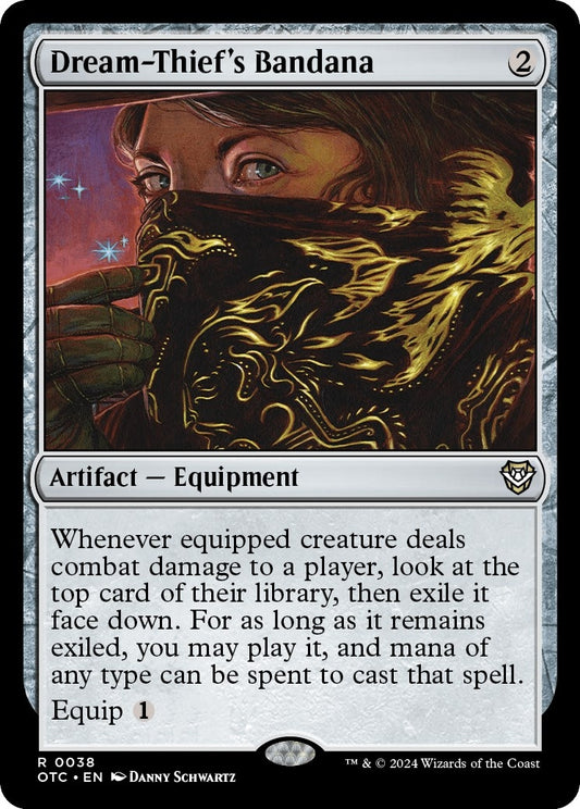 Image for Dream-Thief's Bandana (38) (Commander: Outlaws of Thunder Junction) - Magic: The Gathering