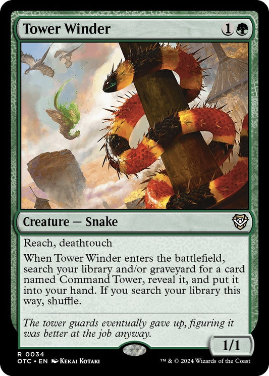 Image for Tower Winder (34) (Commander: Outlaws of Thunder Junction) - Magic: The Gathering