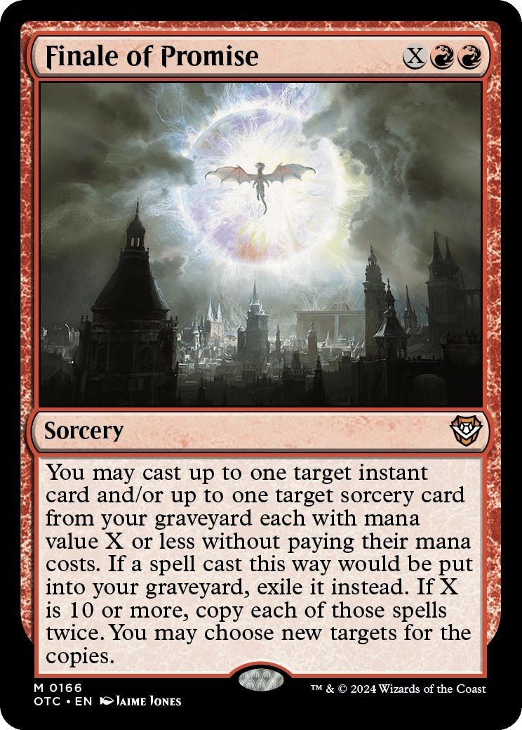 Image for Finale of Promise (166) (Commander: Outlaws of Thunder Junction) - Magic: The Gathering