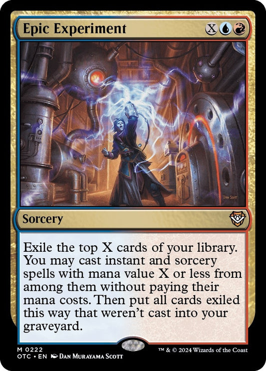 Image for Epic Experiment (222) (Commander: Outlaws of Thunder Junction) - Magic: The Gathering