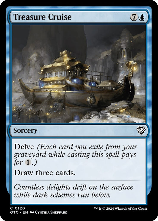 Image for Treasure Cruise (120) (Commander: Outlaws of Thunder Junction) - Magic: The Gathering