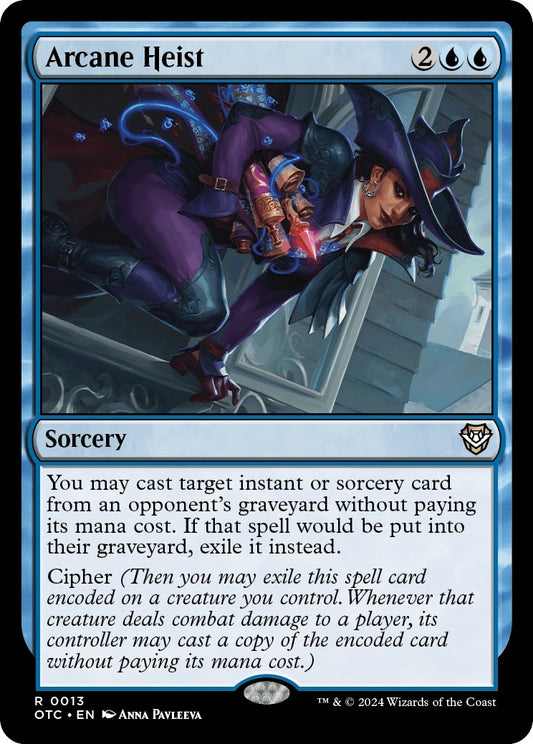 Image for Arcane Heist (13) (Commander: Outlaws of Thunder Junction) - Magic: The Gathering
