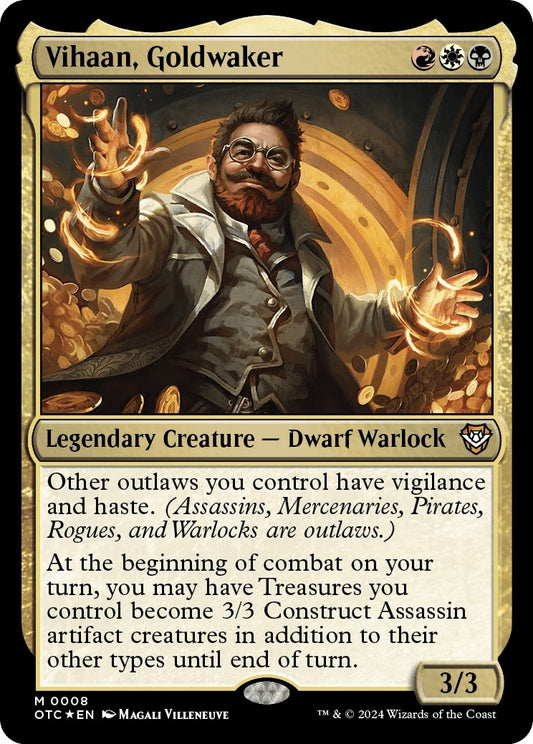 Image for Vihaan, Goldwaker (8) (Commander: Outlaws of Thunder Junction) - Magic: The Gathering