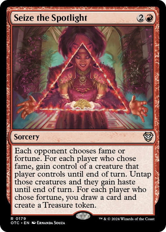 Image for Seize the Spotlight (179) (Commander: Outlaws of Thunder Junction) - Magic: The Gathering