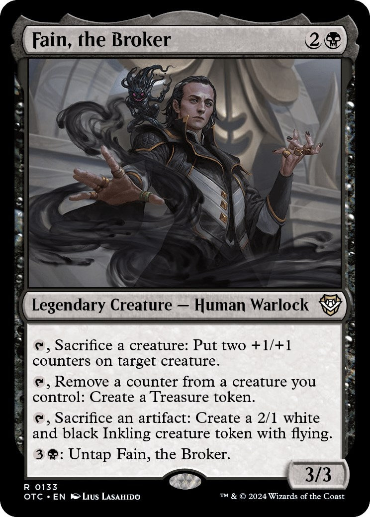 Image for Fain, the Broker (133) (Commander: Outlaws of Thunder Junction) - Magic: The Gathering
