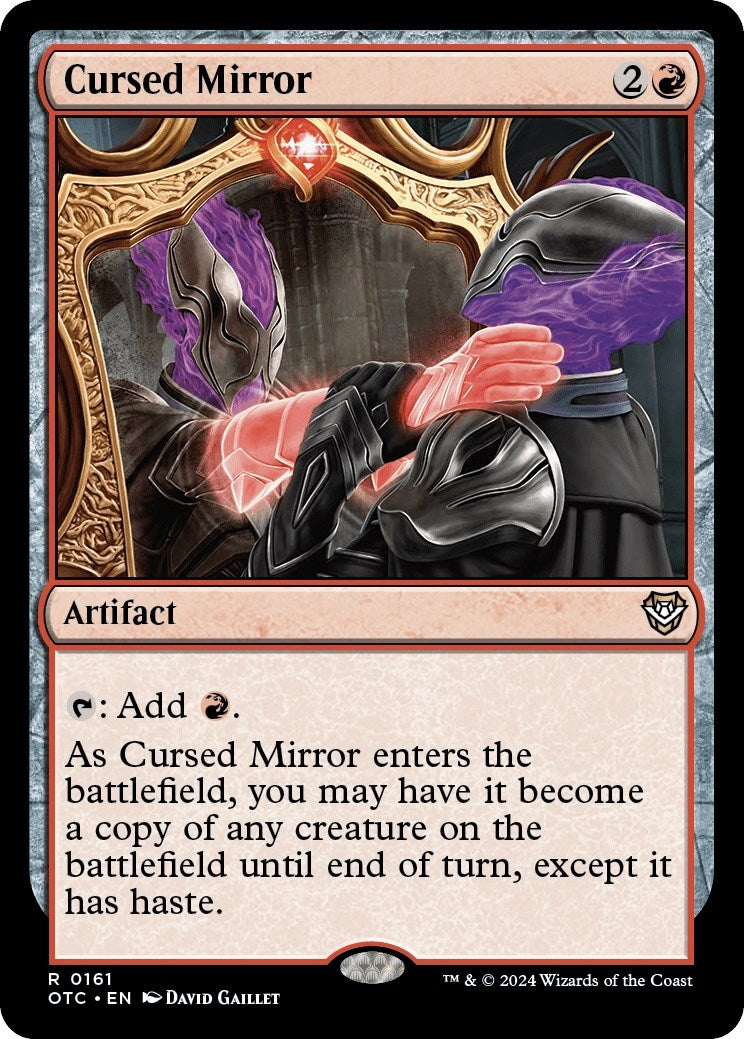 Image for Cursed Mirror (161) (Commander: Outlaws of Thunder Junction) - Magic: The Gathering