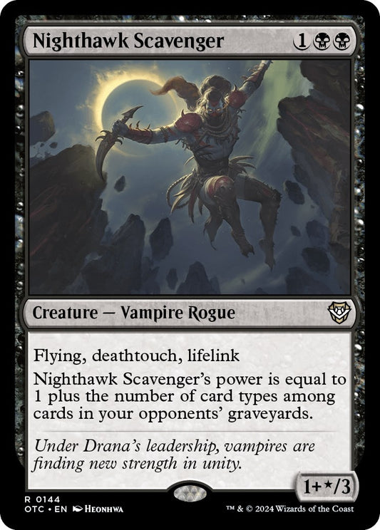 Image for Nighthawk Scavenger (144) (Commander: Outlaws of Thunder Junction) - Magic: The Gathering