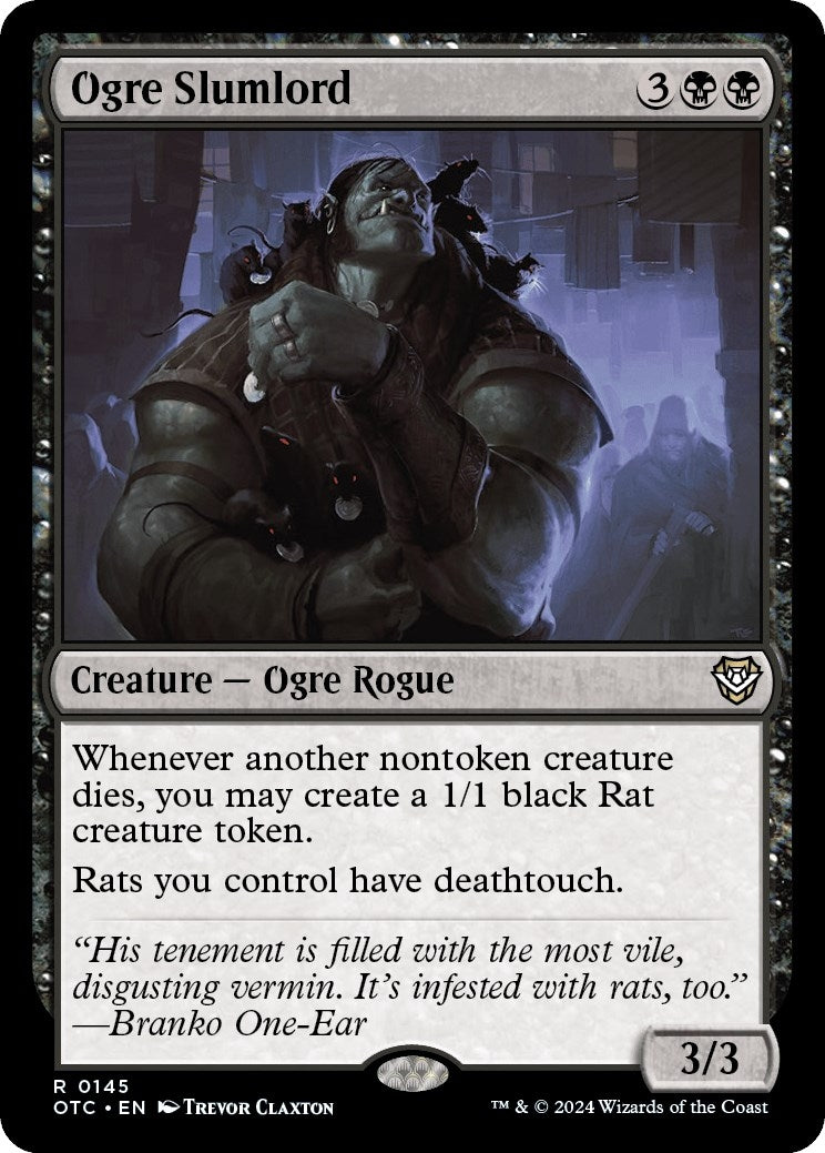 Image for Ogre Slumlord (145) (Commander: Outlaws of Thunder Junction) - Magic: The Gathering