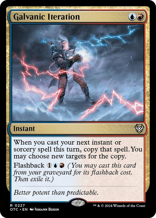 Image for Galvanic Iteration (227) (Commander: Outlaws of Thunder Junction) - Magic: The Gathering