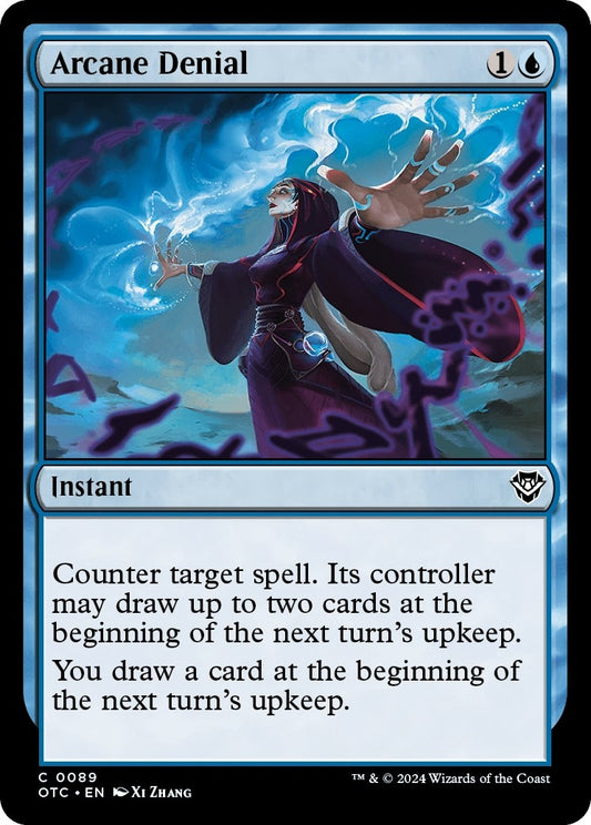 Image for Arcane Denial (89) (Commander: Outlaws of Thunder Junction) - Magic: The Gathering