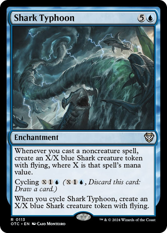 Image for Shark Typhoon (113) (Commander: Outlaws of Thunder Junction) - Magic: The Gathering