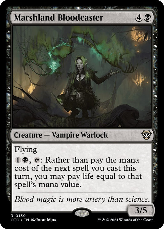 Image for Marshland Bloodcaster (139) (Commander: Outlaws of Thunder Junction) - Magic: The Gathering