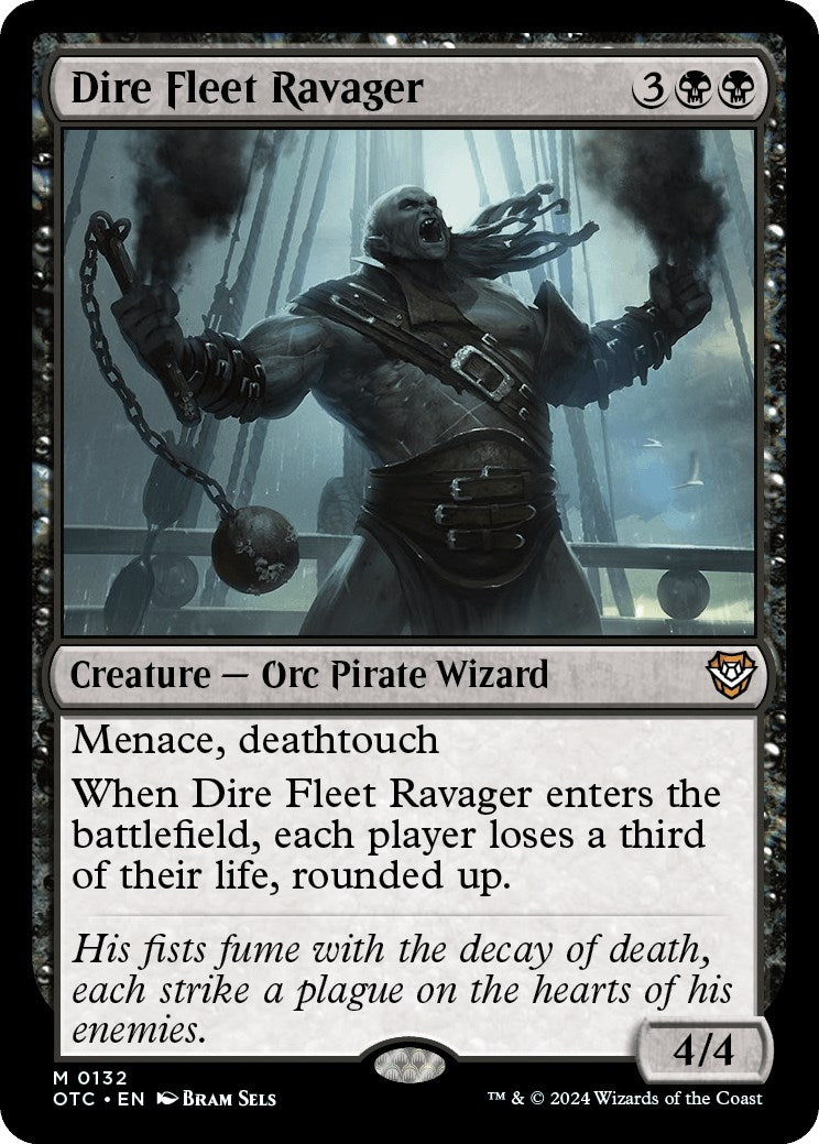 Image for Dire Fleet Ravager (132) (Commander: Outlaws of Thunder Junction) - Magic: The Gathering