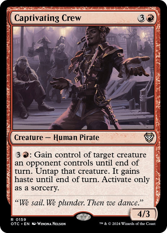 Image for Captivating Crew (159) (Commander: Outlaws of Thunder Junction) - Magic: The Gathering