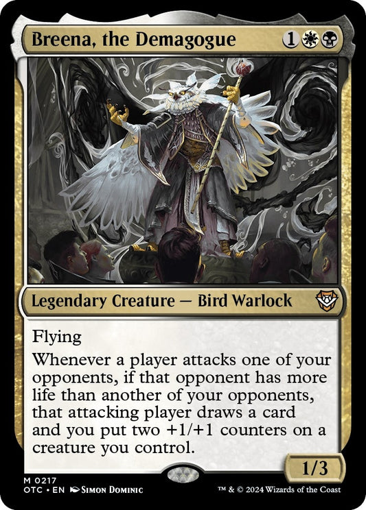 Image for Breena, the Demagogue (217) (Commander: Outlaws of Thunder Junction) - Magic: The Gathering