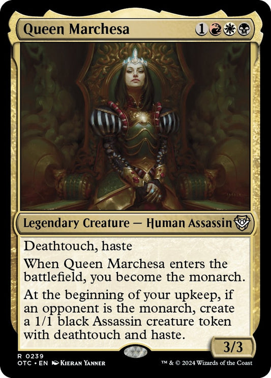 Image for Queen Marchesa (239) (Commander: Outlaws of Thunder Junction) - Magic: The Gathering
