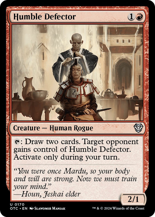 Image for Humble Defector (170) (Commander: Outlaws of Thunder Junction) - Magic: The Gathering