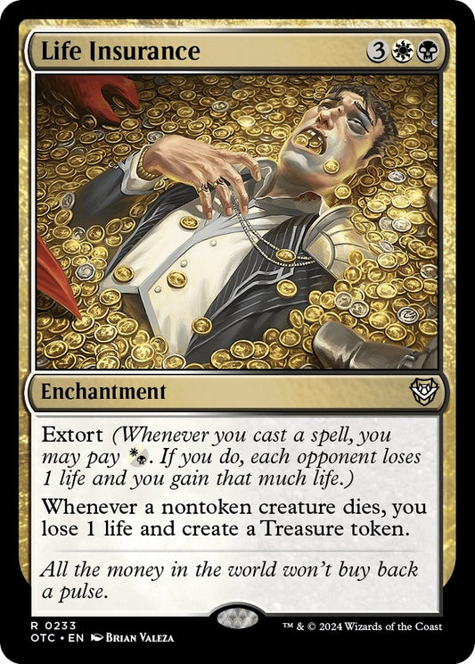 Image for Life Insurance (233) (Commander: Outlaws of Thunder Junction) - Magic: The Gathering