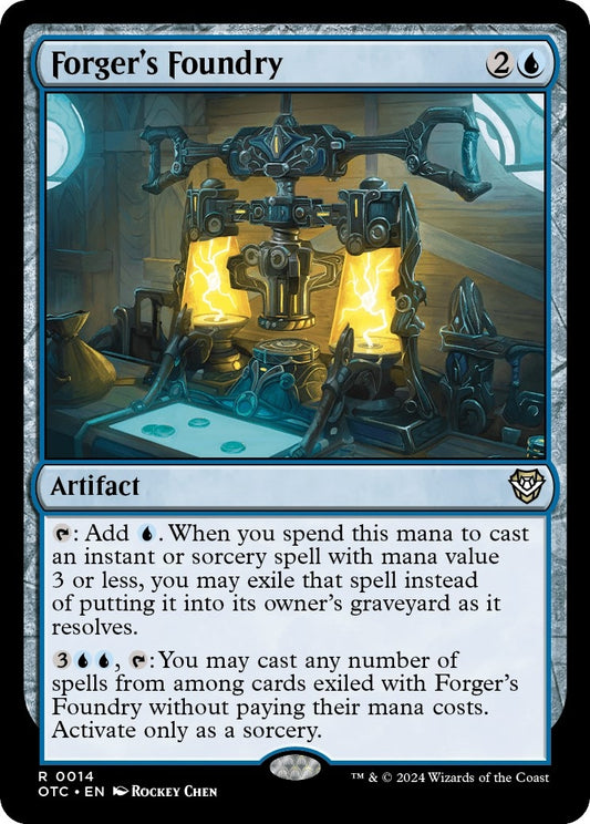 Image for Forger's Foundry (14) (Commander: Outlaws of Thunder Junction) - Magic: The Gathering