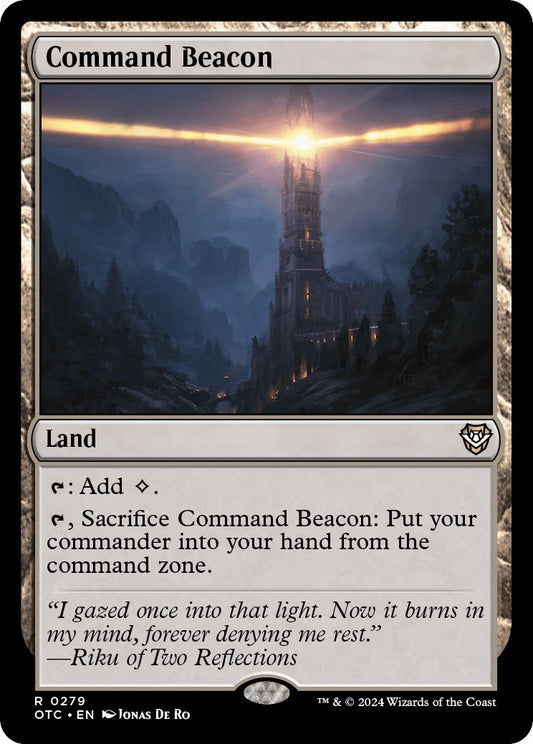 Image for Command Beacon (279) (Commander: Outlaws of Thunder Junction) - Magic: The Gathering