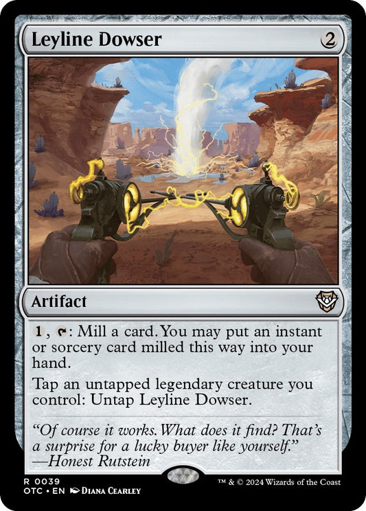 Image for Leyline Dowser (39) (Commander: Outlaws of Thunder Junction) - Magic: The Gathering