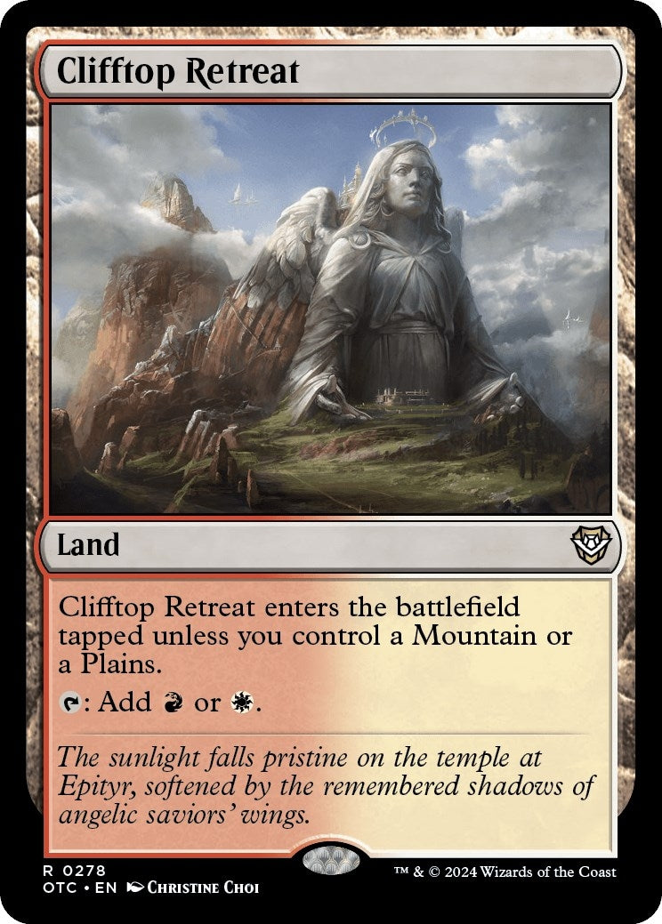 Image for Clifftop Retreat (278) (Commander: Outlaws of Thunder Junction) - Magic: The Gathering