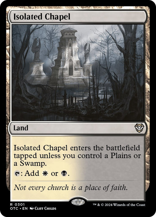 Image for Isolated Chapel (301) (Commander: Outlaws of Thunder Junction) - Magic: The Gathering