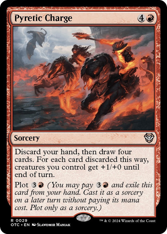 Image for Pyretic Charge (29) (Commander: Outlaws of Thunder Junction) - Magic: The Gathering