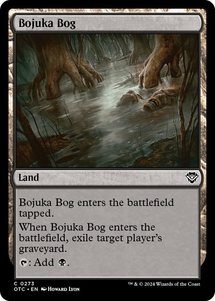 Image for Bojuka Bog (273) (Commander: Outlaws of Thunder Junction) - Magic: The Gathering