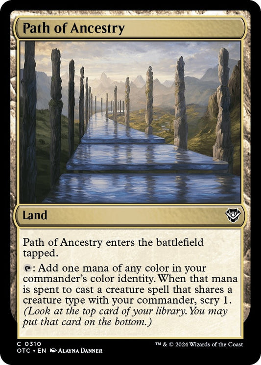 Image for Path of Ancestry (310) (Commander: Outlaws of Thunder Junction) - Magic: The Gathering